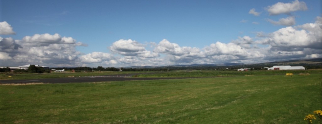View across Woodford Aerodrome