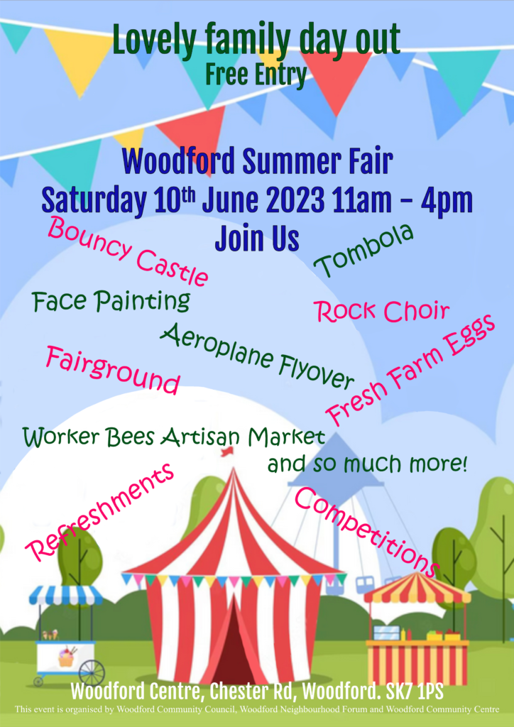Woodford Summer Fair 2023 Poster