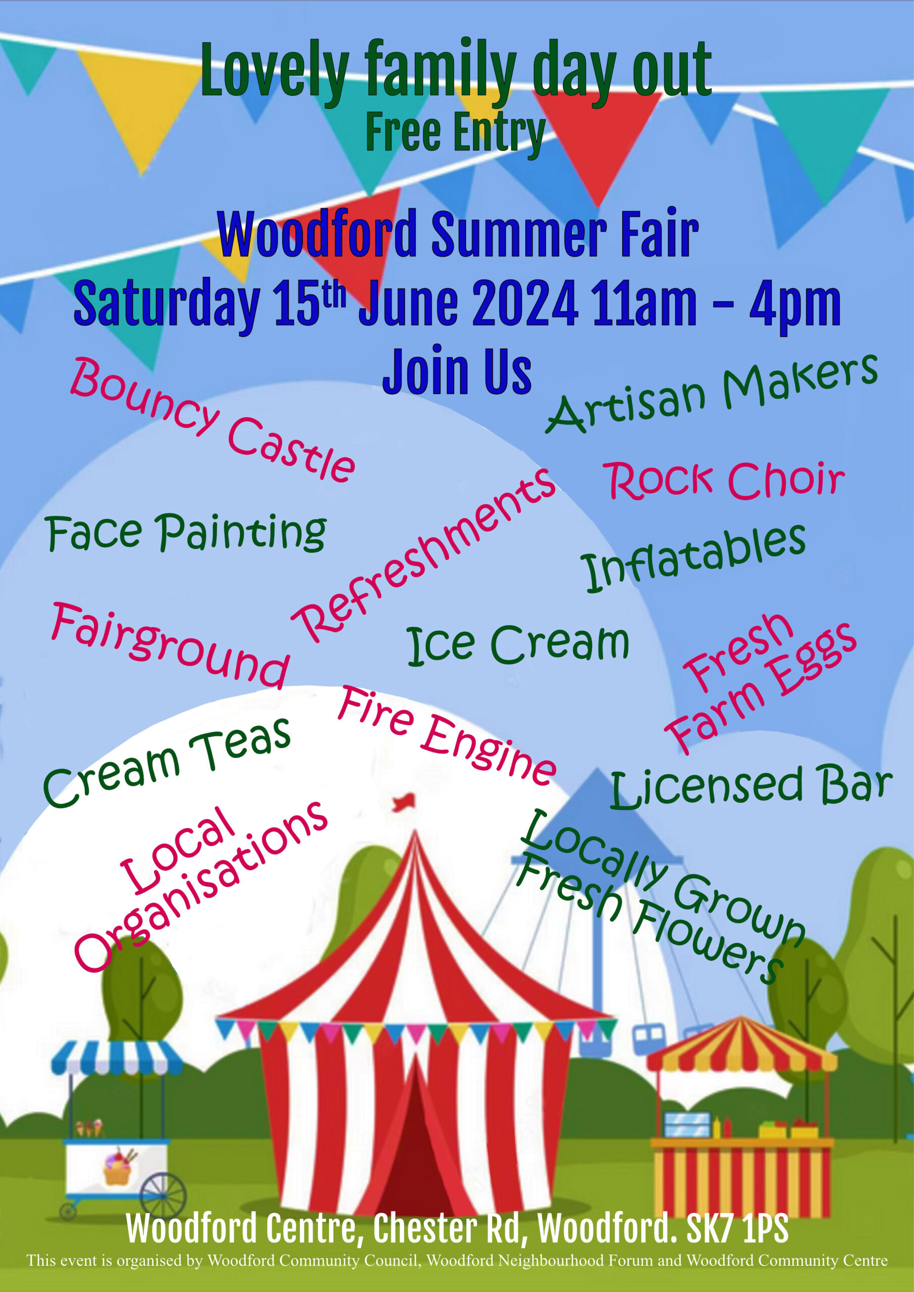 Woodford Summer Fair June 15th 2024